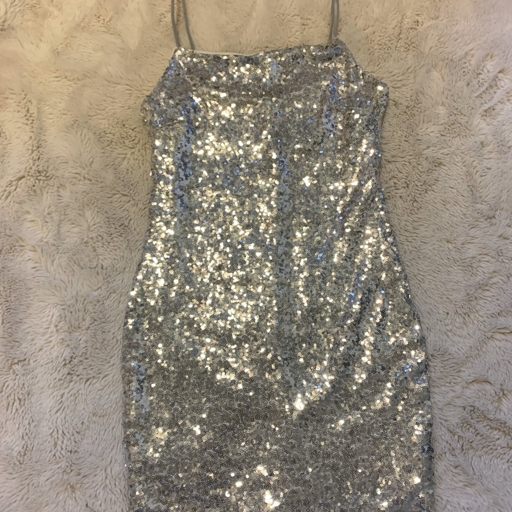 Sequin Mini Dress